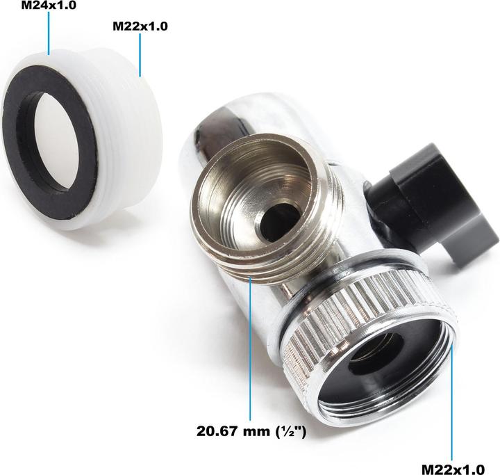 Produktbild Naturewater NW-PR103 3 Stufen Filter 5µ 20,67mm 1/2" Sedimentfilter Aktivkohle