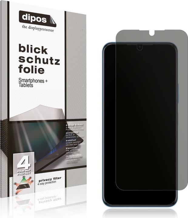 Produktbild Dipos Privacy Blickschutzfolie 4-Way (1 Stück, Vivo Y33T)