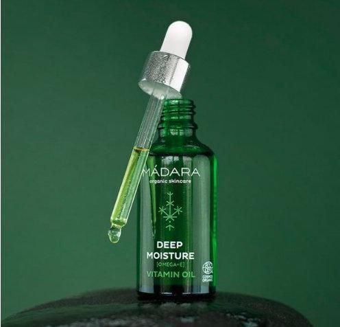 Actual product image Madara DEEP MOISTURE VITAMIN OIL - Revitalizes your skin with precious oils (50 ml, Face oil)