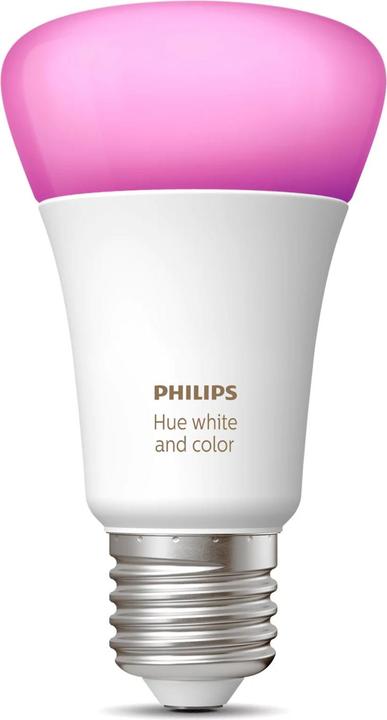 Philips Hue White & Color Ambiance Erweiterung (E27, 10 W, 806 lm, 1 x, F)