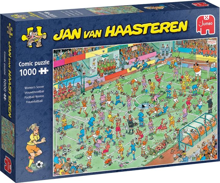 Actual product image Jumbo Puzzle Women Soccer (1000 pieces)