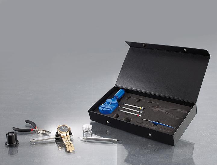 Image du produit AGT Set d'outils d'horloger, boîte de rangement incluse