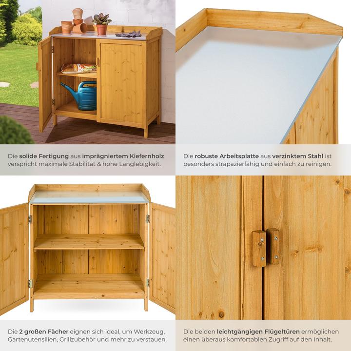 Image du produit tectake Meuble de Rangement