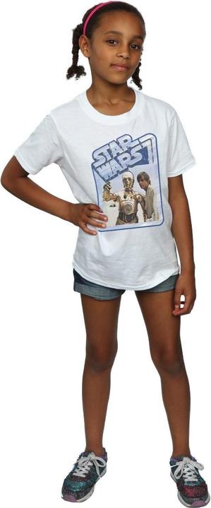 Produktbild Star Wars Luke Skywalker And C3PO TShirt Mädchen (116)