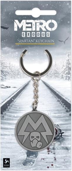 Produktbild Gaya Entertainment Metro Exodus Keychain "Spartan Logo"
