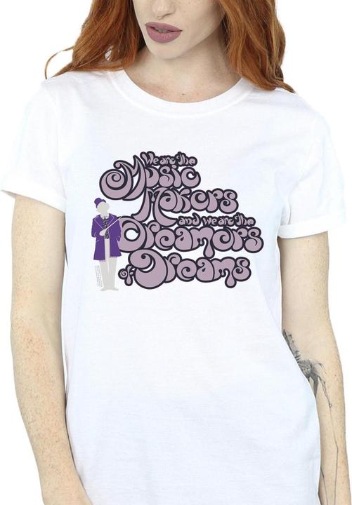 Produktbild Willy Wonka & the Chocolate Factory Dreamers Text TShirt (3XL)