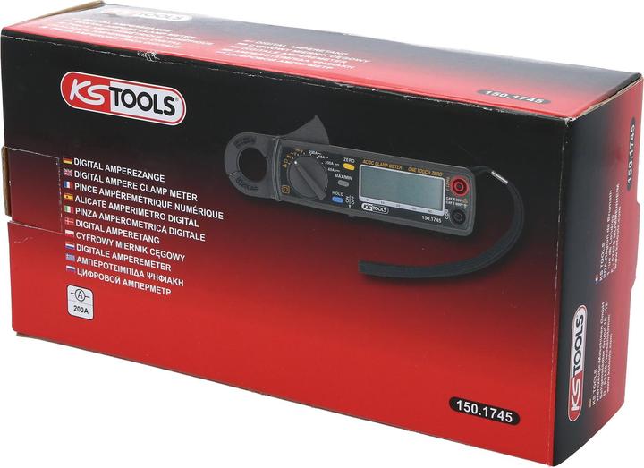 Immagine prodotto KS Tools Pinze amperometriche, digitali, 200 A