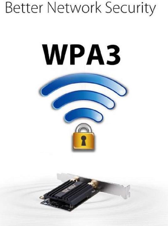 Produktbild ASUS PCE-AX58BT AX3000 WiFi 6 Adapter (Mini PCI Express)