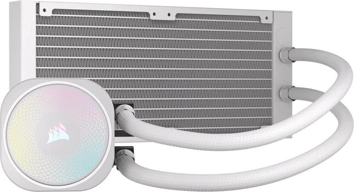 Produktbild Corsair NAUTILUS 240 ARGB White, 240mm Radiator, Liquid CPU Cooler (120 mm)