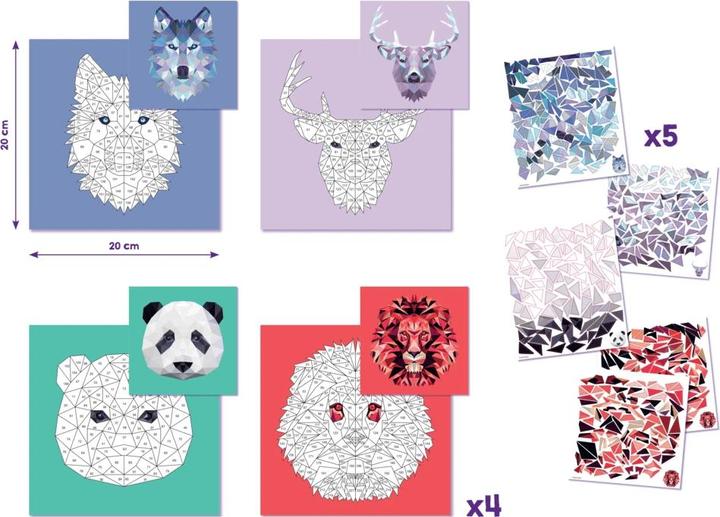 Image du produit Maped Creativ Collage par numéros STICKER'ART