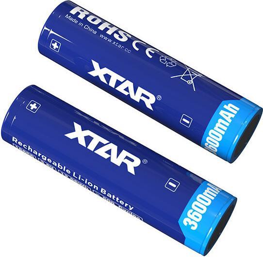 INNE 18650 3.7V Li-ion 3600mAh battery with protection (1 pcs., 18650, 3600 mAh)