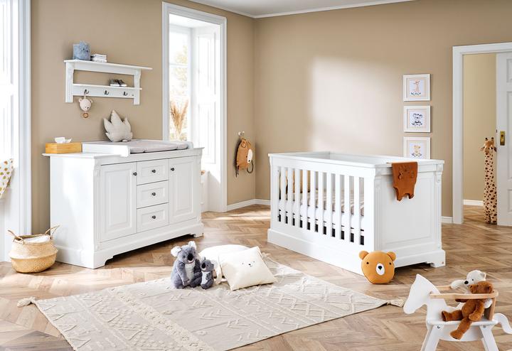 Pinolino Economy set Emilia extra wide (Baby cot, Changing unit)