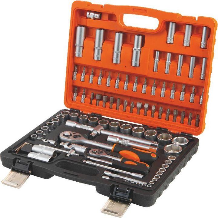 Image du produit Kendo Jeu de clés à douilles 1/2" + 1/4" 94 pièces