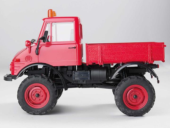 Productafbeelding FMS FXC24 Unimog 421 1:24 rood - RTR 2,4GHz (RTR Gereed voor gebruik)