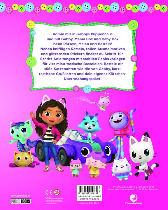 Actual product image Panini Gabby's Dollhouse: Creative fun with Mama Box and Baby Box