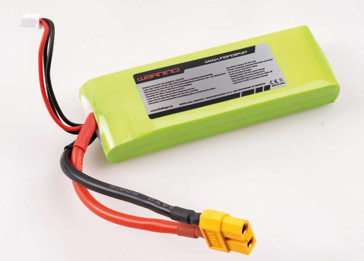 Actual product image Wellpower LIPO AKKU ULTIMA GT II 2200 mAh / 7,4 Volt 2S 40/80C CH-5/8 XT-60 (7.40 V, 2200 mAh)
