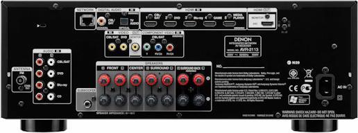 Produktbild Denon AVR-2113, 7.1 Kanal A/V Receiver, AirPlay, DLNA, 4k (Receiver)