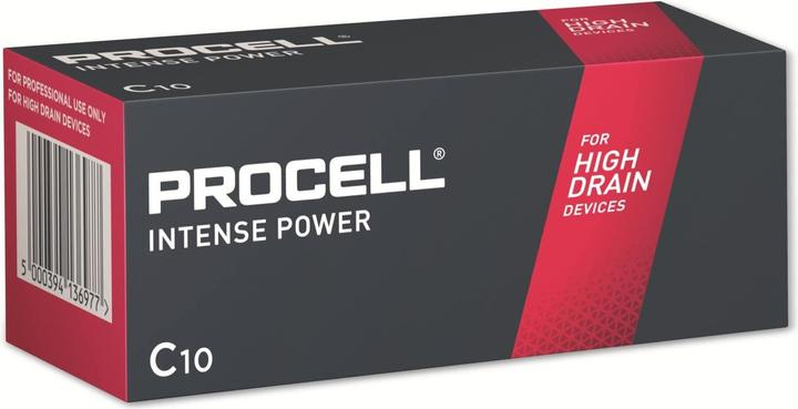Duracell Procell Intense Power (10 pcs, C, 7933 mAh)