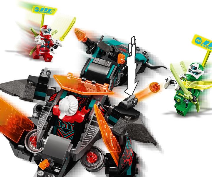 Image du produit LEGO Dragon noir du temple (71713, LEGO Ninjago)