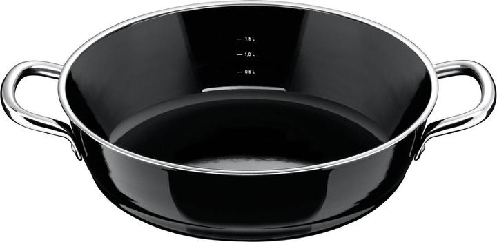 Schmorpfanne Servierpfanne 24cm Pfanne Professionell Induktion Silargan (24 cm, Bratpfanne, Keramik)