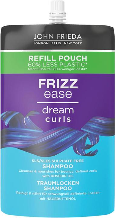 Produktbild John Frieda Frizz Ease Traumlocken Shampoo Refill (500 ml, Flüssiges Shampoo)