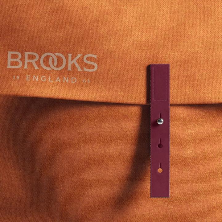 Image du produit Brooks Running Sacs Brooks Bricklane Roll Up, goosebeack/maroon, volume : 28 litres par sacoche (28 l, Sacoches)