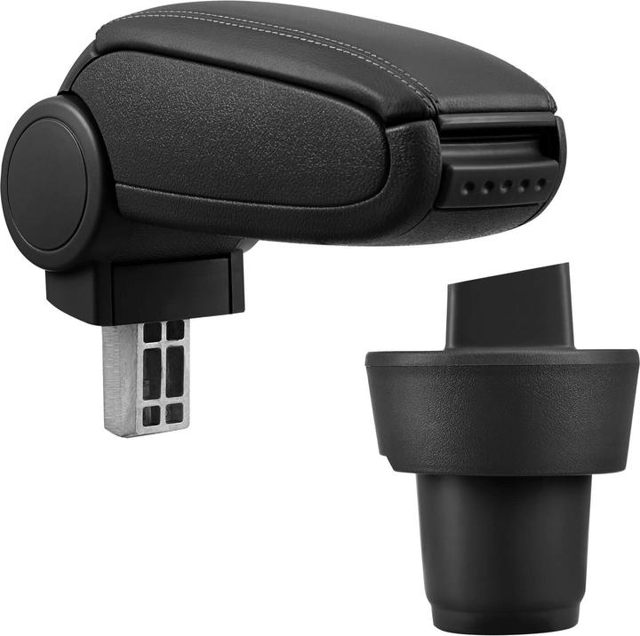 Actual product image Pro-Tec Centre armrest VW Up! with storage compartment imitation leather black