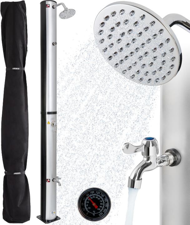 Arebos Solar shower