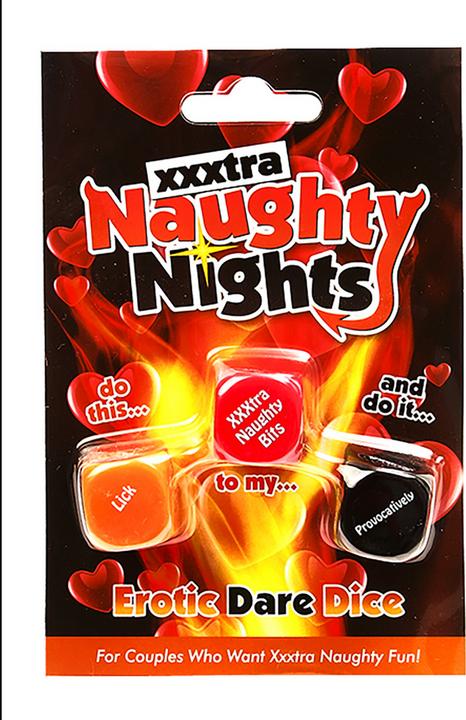 Immagine prodotto Creative Conceptions XXXtra Notti Birichine Obbligo erotico Dadi (Gioco di dadi, Inglese)