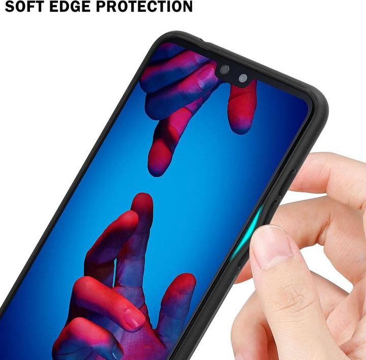 Actual product image Cadorabo TPU Striped Glass Cover (Cubot P20)