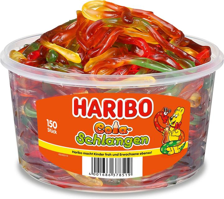 Immagine prodotto Haribo Cola-Schlangen (150 pz., 1050 g)