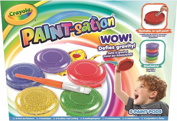 Productafbeelding Crayola Verf Sation kleuren in een pot