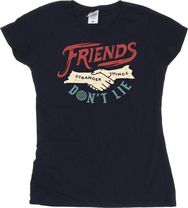 Produktbild Netflix Stranger Things Friends Don't Lie Hands TShirt (XL)