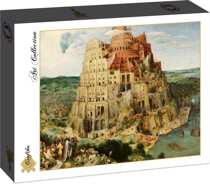 Immagine prodotto Grafika Puzzle 2000 pezzi Pieter Bruegel il Vecchio - La Torre di Babele, 1563 (2000 pezzi)