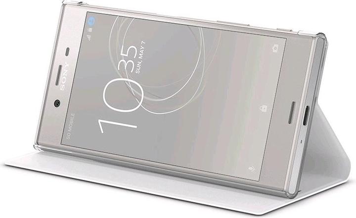 Actual product image Sony Smart Style Cover SCSG20 for Xperia XZs - white (Sony Xperia XZ)