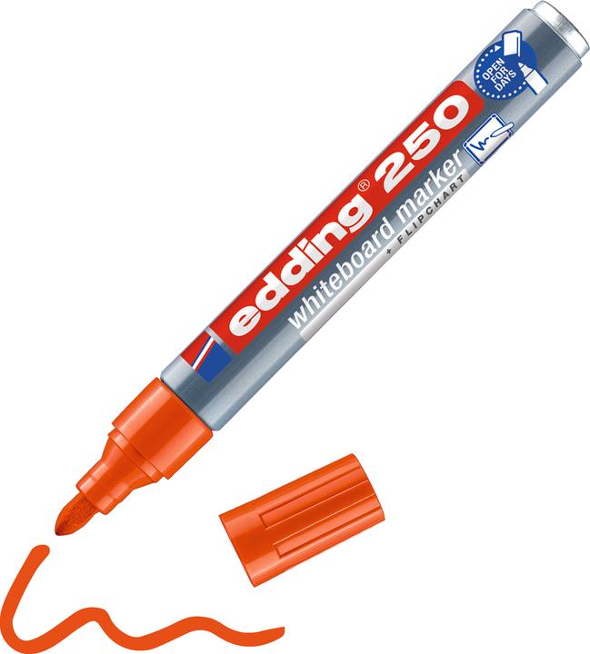 Actual product image Edding 250 (Orange, 3 mm, 1 x)