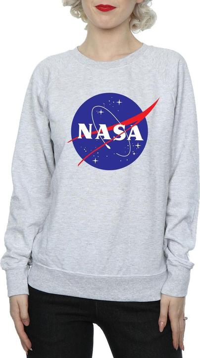 Actual product image Nasa Womens/Ladies Insignia Logo Sweatshirt (L)
