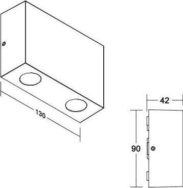 Produktbild Brumberg LED-Wandleuchte (400 lm)