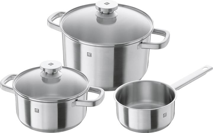 Actual product image Zwilling Joy (24 cm, Pan set + pot set, Stainless steel)