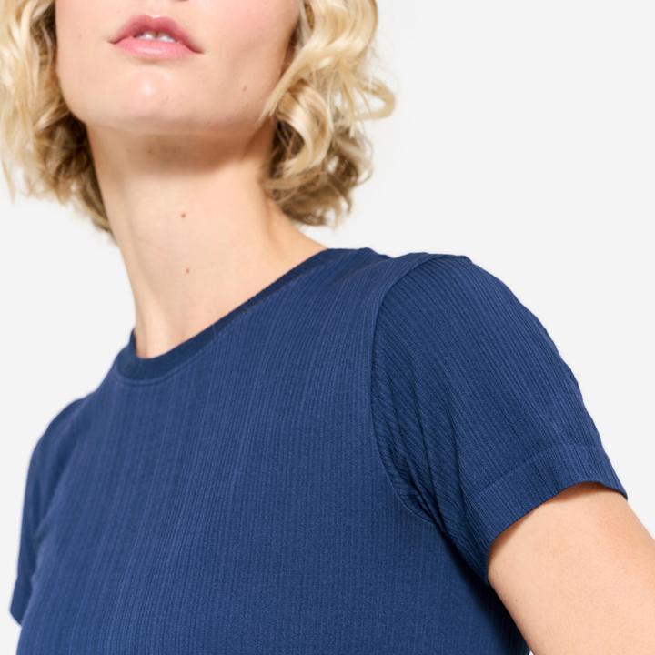 Image du produit Kimjaly T-Shirt Damen atmungsaktiv - nachtblau (XL)