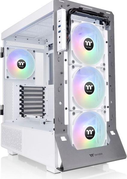 Immagine prodotto Thermaltake Tt Ceres 500 TG ARGB Bianco Neve CA-1X5-00M6WN-00 (mATX, Mini-ITX, ATX, E-ATX)