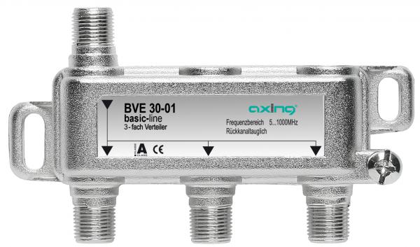 Produktbild Axing 3-fach Verteiler BVE 30-01 51006 MHz (Originalfernbedienung)