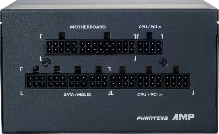 Actual product image Phanteks AMP v2 80 PLUS Gold power supply, modular, PCIe 5.0 - 1000 Watt, black (1000 W)