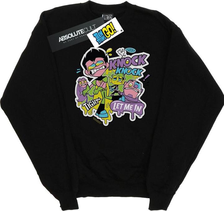 Teen Titans Go Knock Knock Sweatshirt Jungen