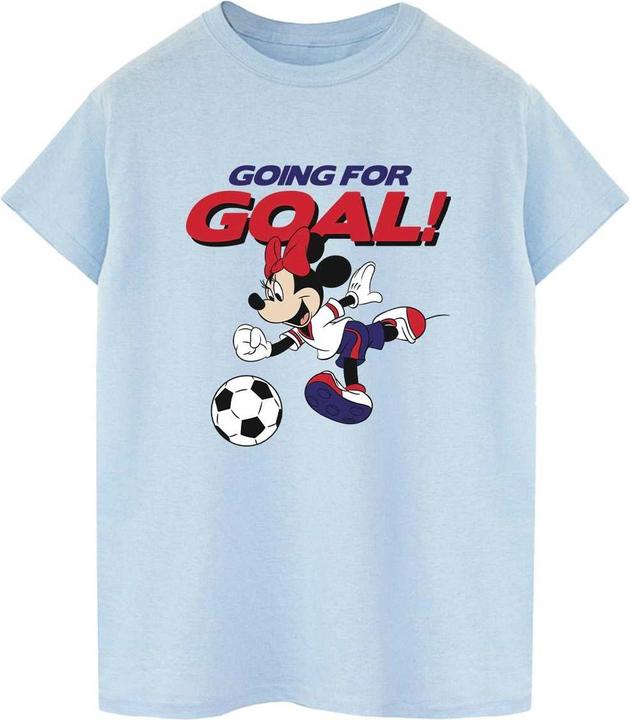 Immagine prodotto Disney Minnie Mouse Going For Goal Maglietta Ampia Donna (L)