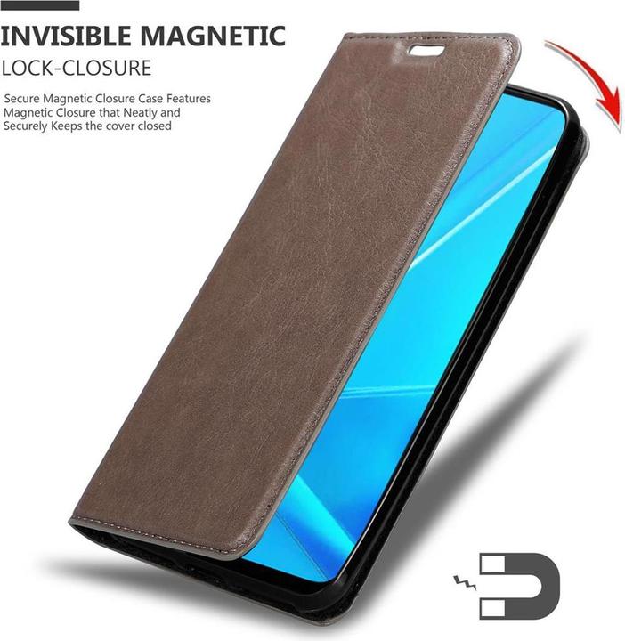 Image du produit Cadorabo Book Couverture magnétique invisible (Oppo A92)