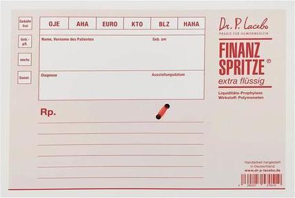 Image du produit TOP Finanzspritze (Pochette cadeau, 1 x)