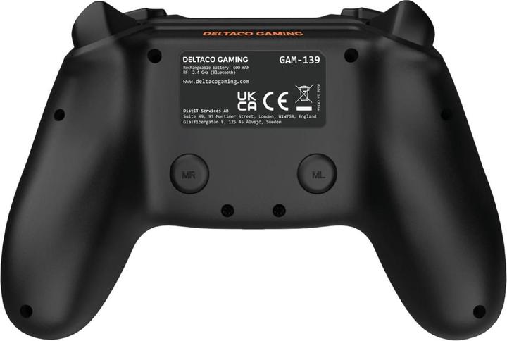 Image du produit Deltaco Gaming Wireless PS4 & PC Controller (PS4, Android, PC)