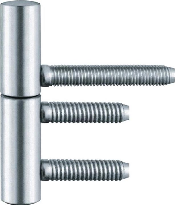 Produktbild Simonswerk Einbohrband BAKA B 1-15 2-teilig vernickelt 40 kg DIN links / rechts Holztüren
