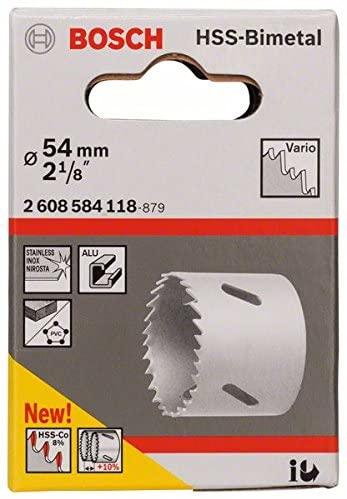 Produktbild Bosch Professional Zubehör Lochsäge HSS-Bimetall für Standardadapter, 54 mm, 2 1/8-Zoll (54 mm)